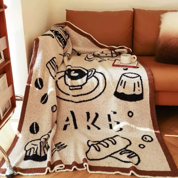 Afternoon Tea Microfiber Blanket