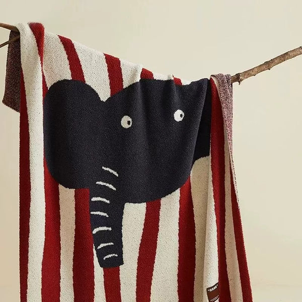 Elephant Microfiber Blanket