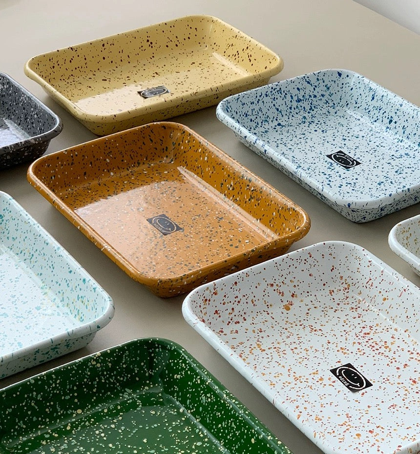 Eding | Milkyway Enamelware Tray M