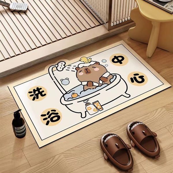 Capybara  | Bathroom Absorbent Mat