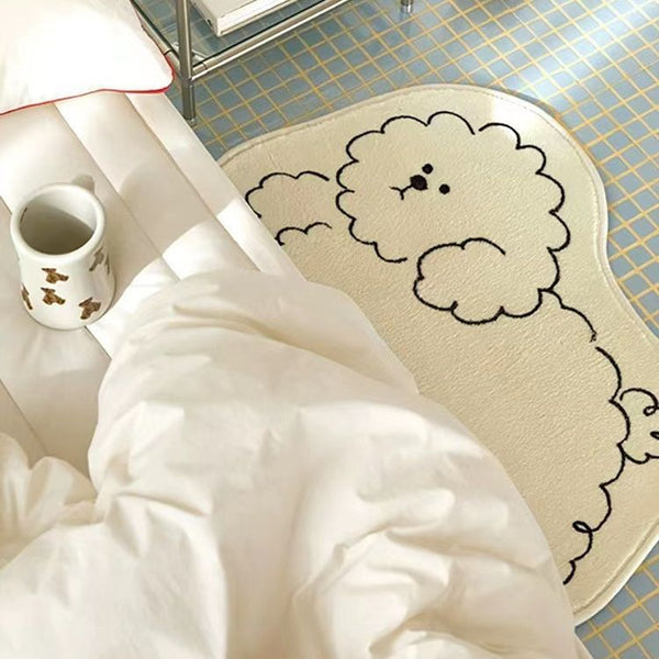 Ultra Soft Plush Carpet | Cream Puppy