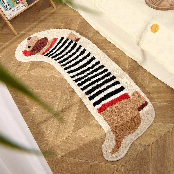 Ultra Soft Plush Carpet | Dachshund