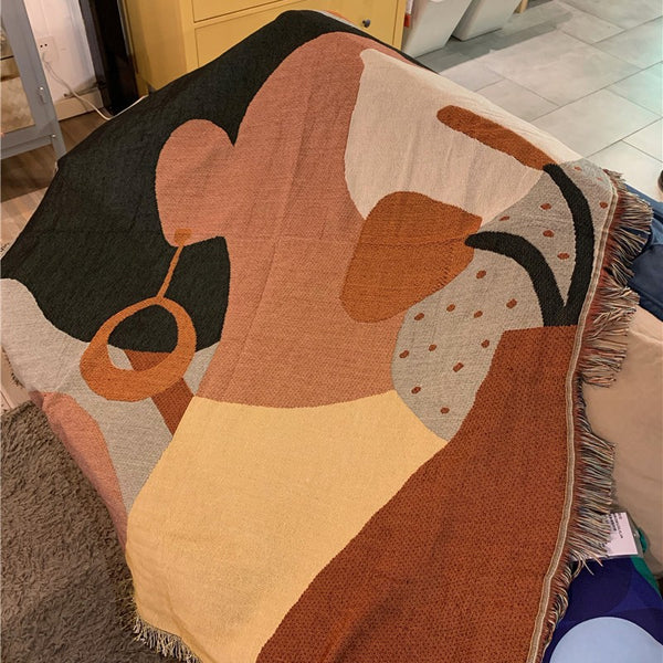 Earring Girl Blanket