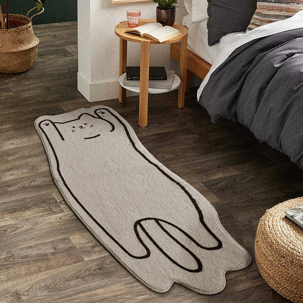 Ultra Soft Plush Carpet | Raise hand cat