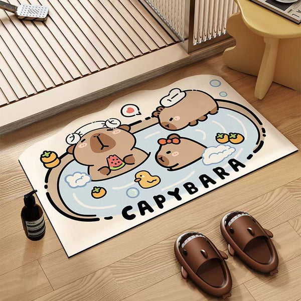 Capybara  | Bathroom Absorbent Mat